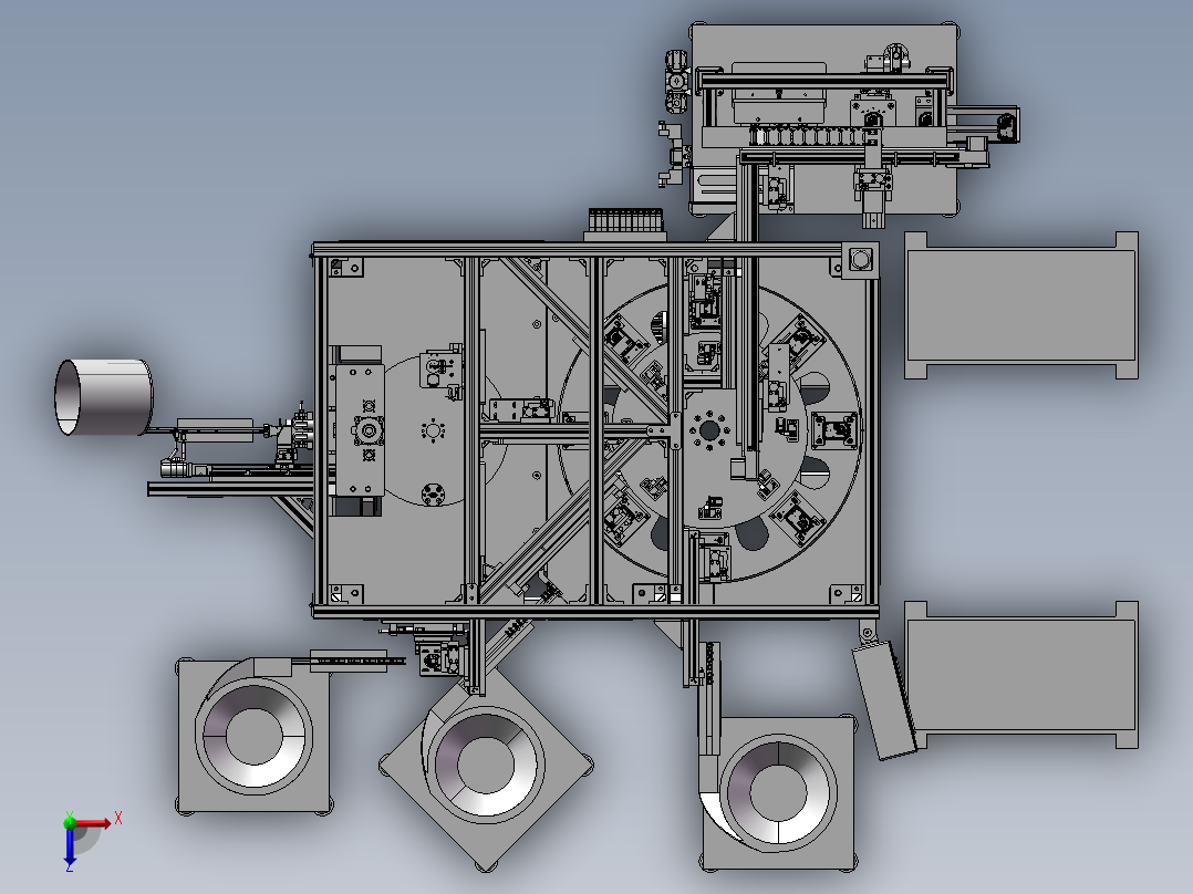 B24_非标自动插针机俯视图