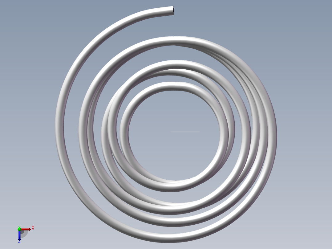 SW格式3D图(模型练习题)-044（3）俯视图