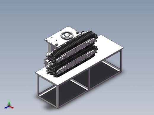 不锈钢管焊接机正等轴测缩略图