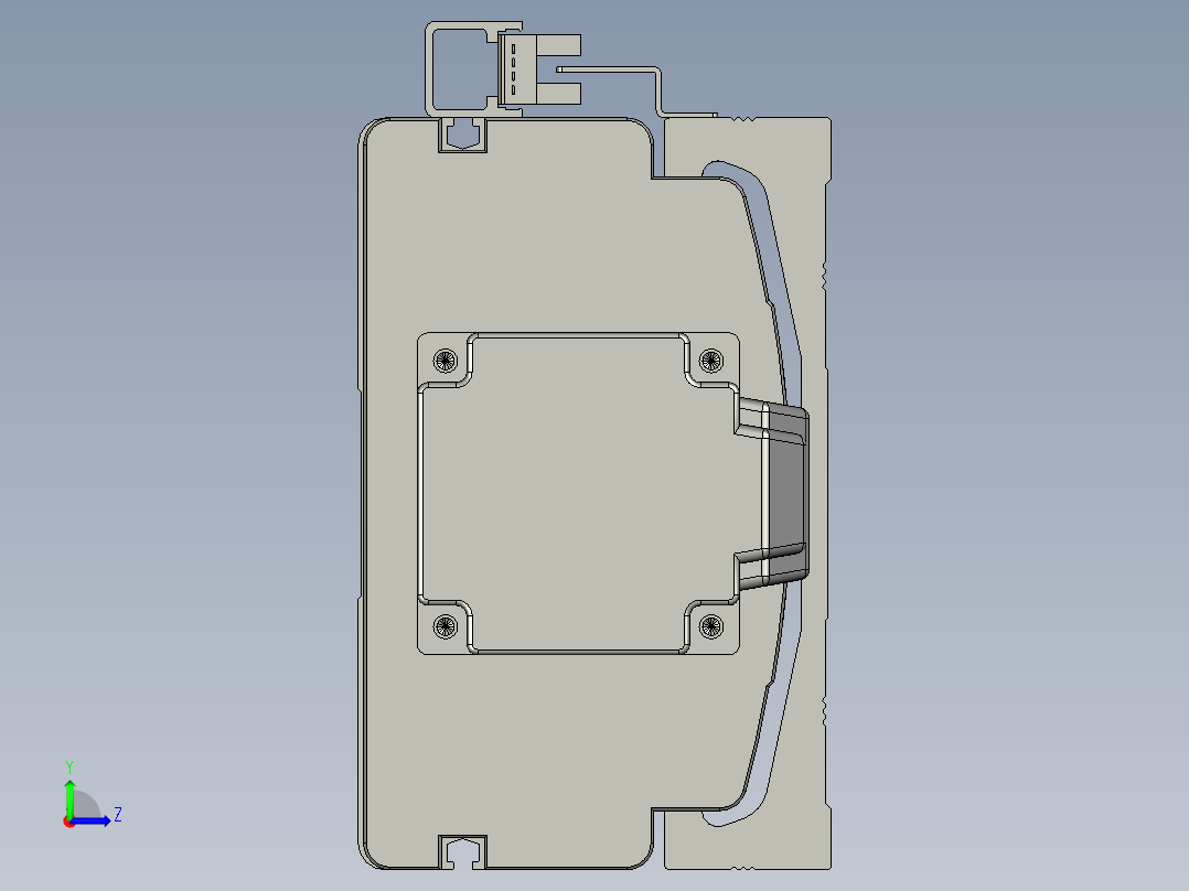 威洛博双电机滑台-VF14D2-S600-BC-P40-C6左视图