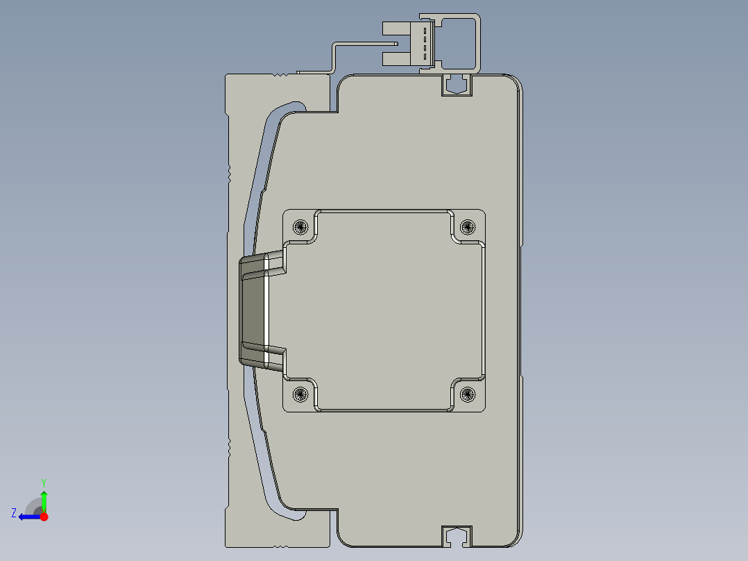 威洛博双电机滑台-VF14D2-S600-BC-P40-C6右视图