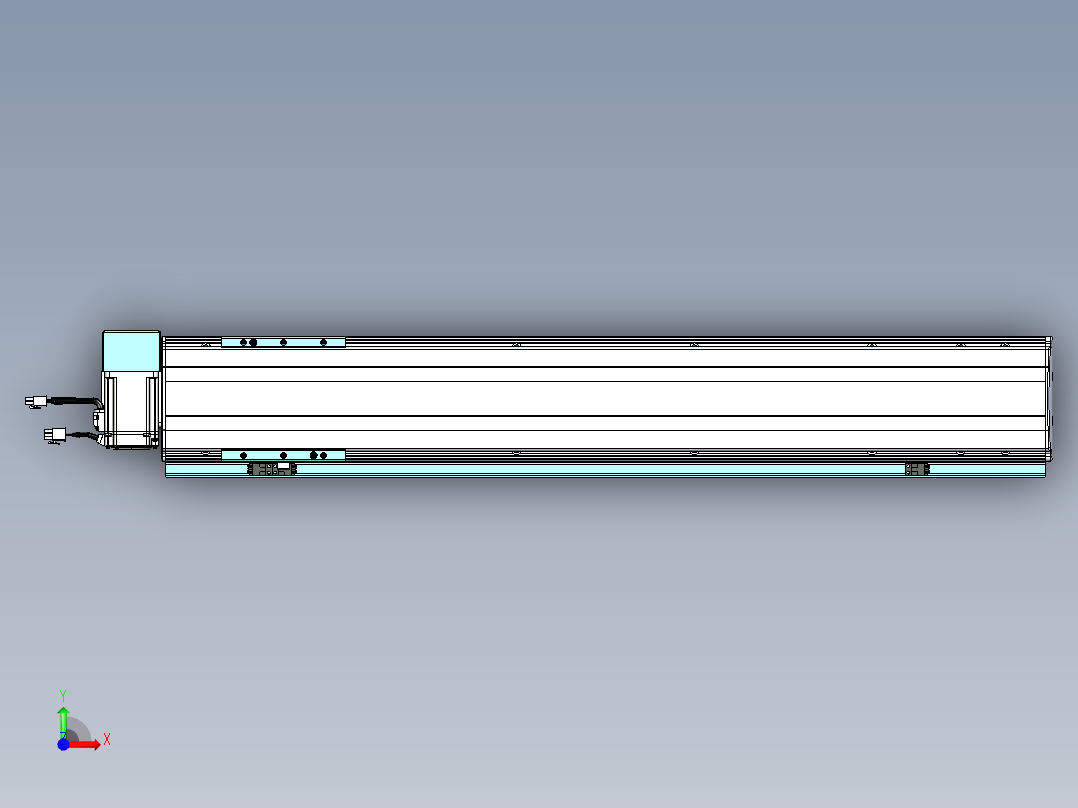 威洛博VBF同步带传动一般环境VBF14-L45-S700-BRU-ZP40-C3前视图