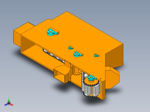食品油炸机三维模型正等轴测缩略图