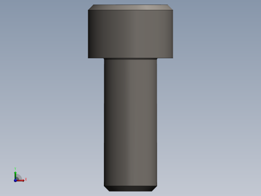 螺钉 GBT70.1 M10X25前视缩略图