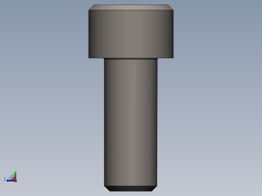 螺钉 GBT70.1 M10X25右视缩略图