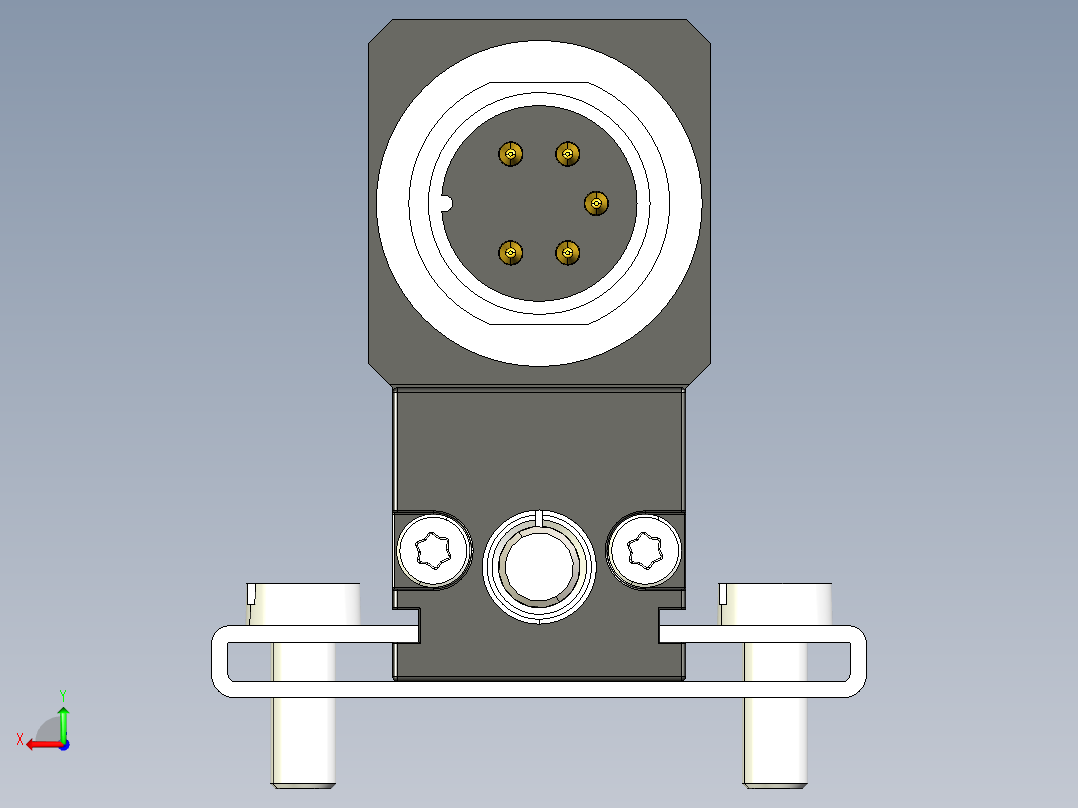 NOVOTECHNIK直线位移传感器T TS后视图