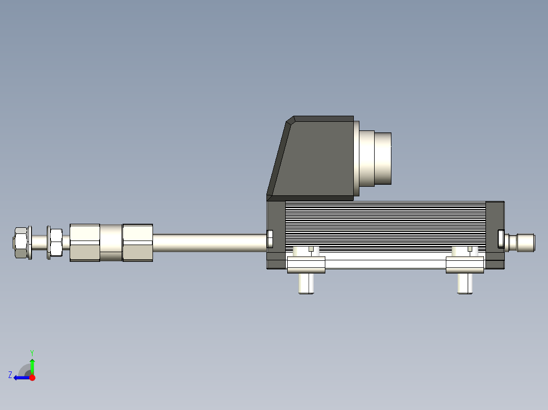 NOVOTECHNIK直线位移传感器T TS右视图