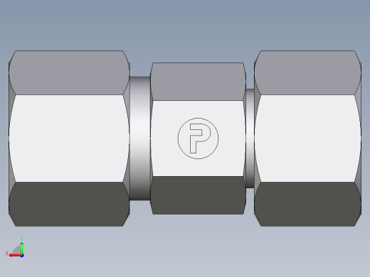 卡套式工业通用硬管接头EO_Distance_piece_adapter_DA10SCF后视缩略图