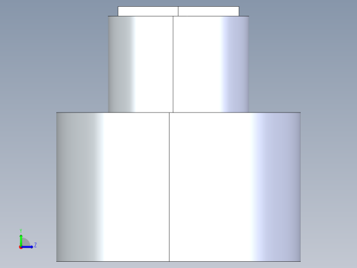CPVC管件11A-Sch80_ReducerCoupling_SxS_9829-247FB_2in x 0.5in左视缩略图