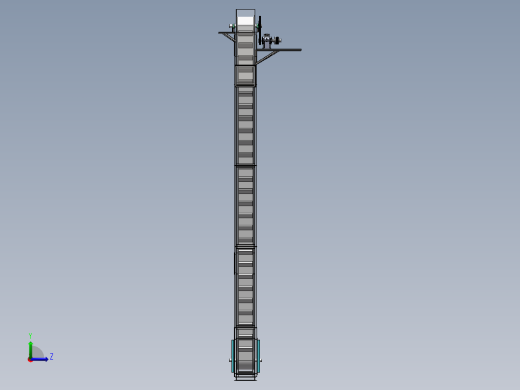 D160皮带斗式提升机 240+24.4.19+002左视缩略图