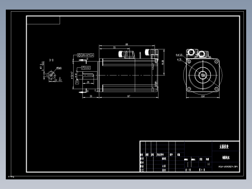 电机MS6H-60CM30BZ4-20P4.DWG