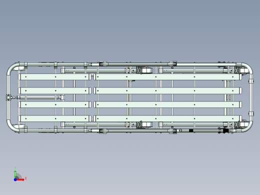 救护车担架前视缩略图