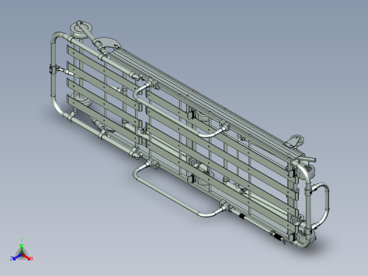 救护车担架正等轴测缩略图