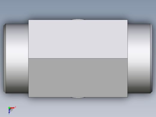 卡套式工业通用硬管接头EO_Adjustable_locknut_branch_tee_TEE35LMOMDCF俯视缩略图