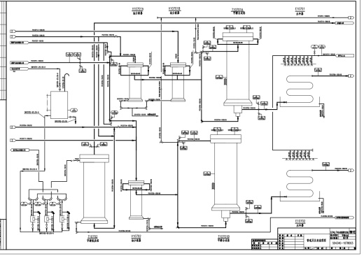 6万吨／年合成氨各岗位工艺流程CAD套图缩略图