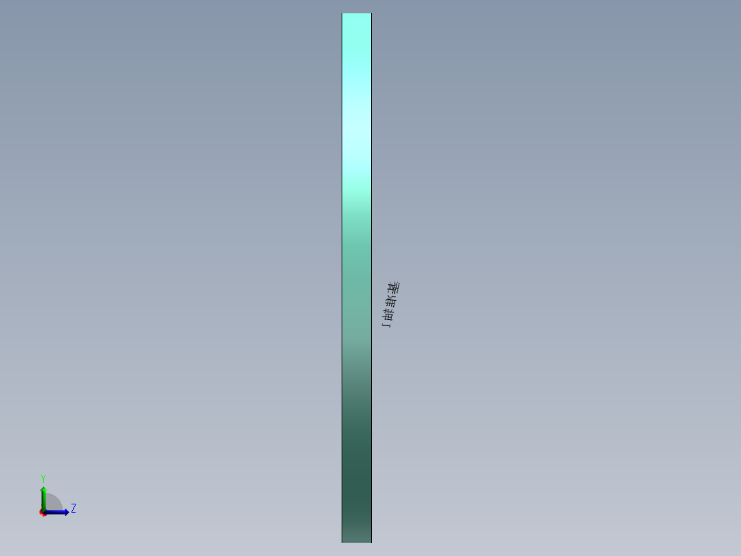 间隙轮工作盘底盘左视图