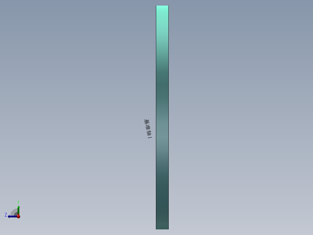 间隙轮工作盘底盘右视图