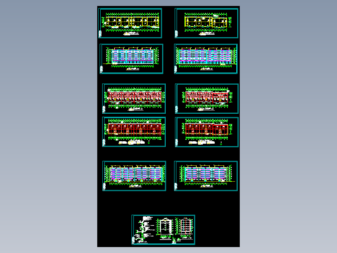住宅楼建筑施工图