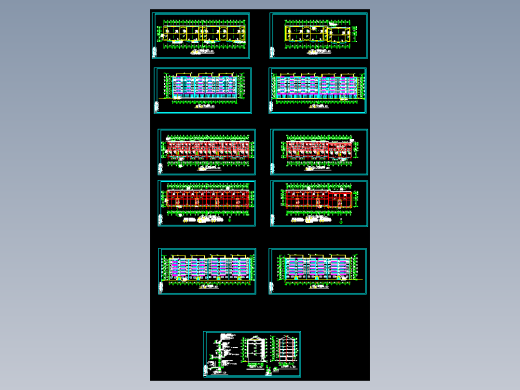 住宅楼建筑施工图