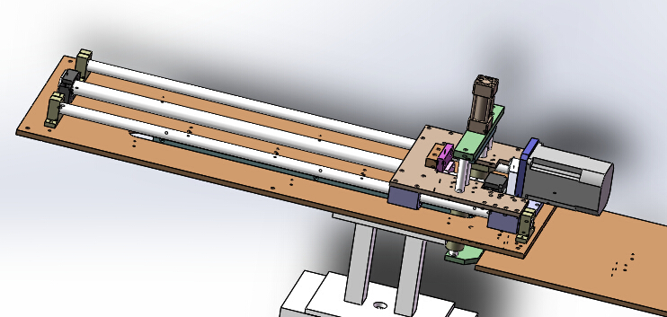 中子拔出机（sw18可编辑+cad）