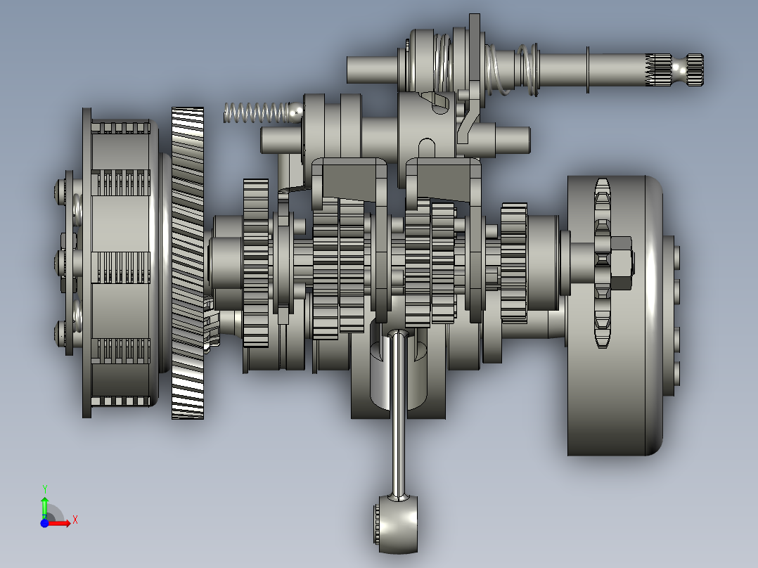 A0002835-米纳雷利 P6 内部零件前视图