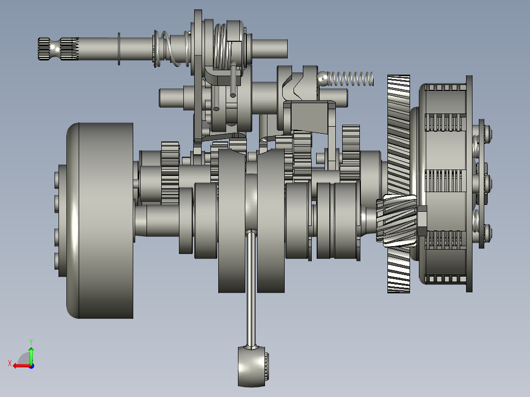 A0002835-米纳雷利 P6 内部零件后视图