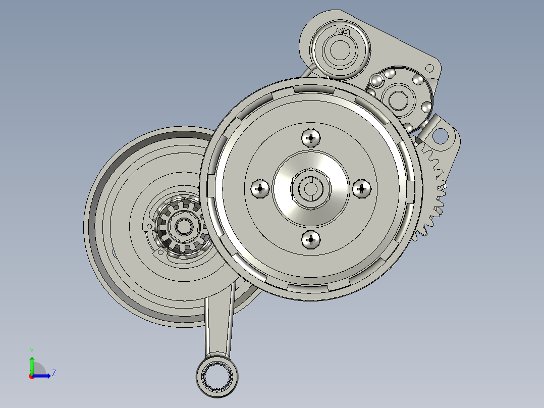 A0002835-米纳雷利 P6 内部零件左视图