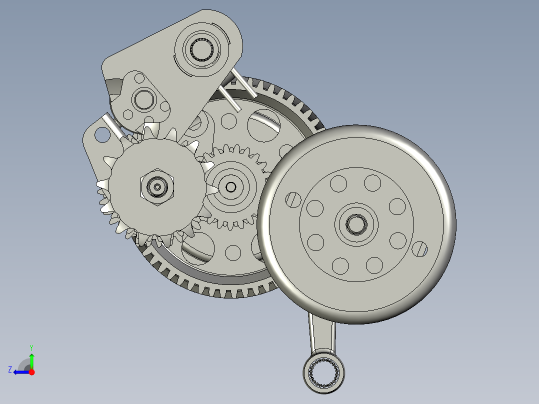 A0002835-米纳雷利 P6 内部零件右视图