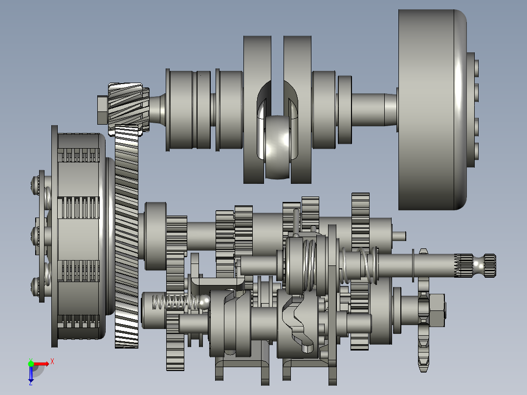 A0002835-米纳雷利 P6 内部零件俯视图