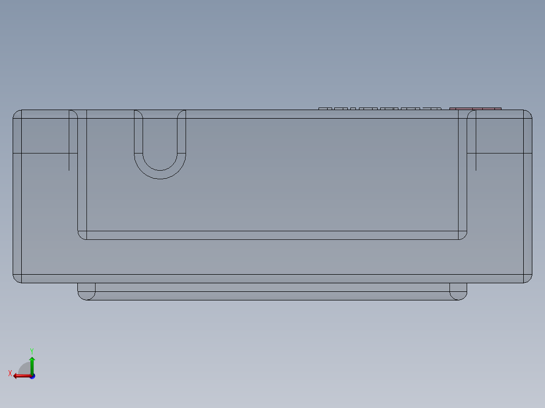 烟灰缸(23)后视图