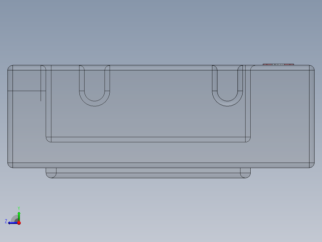 烟灰缸(23)右视图
