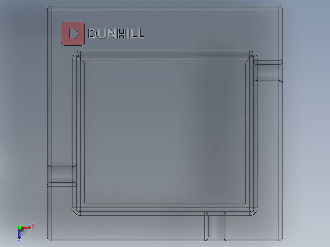 烟灰缸(23)俯视图