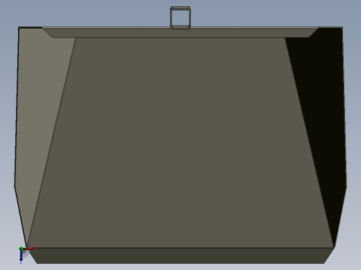 不锈钢簸箕俯视缩略图