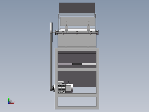 刮板式花生脱壳机、蚕豆脱壳机的设计-去壳机含SW三维及11张CAD图前视缩略图