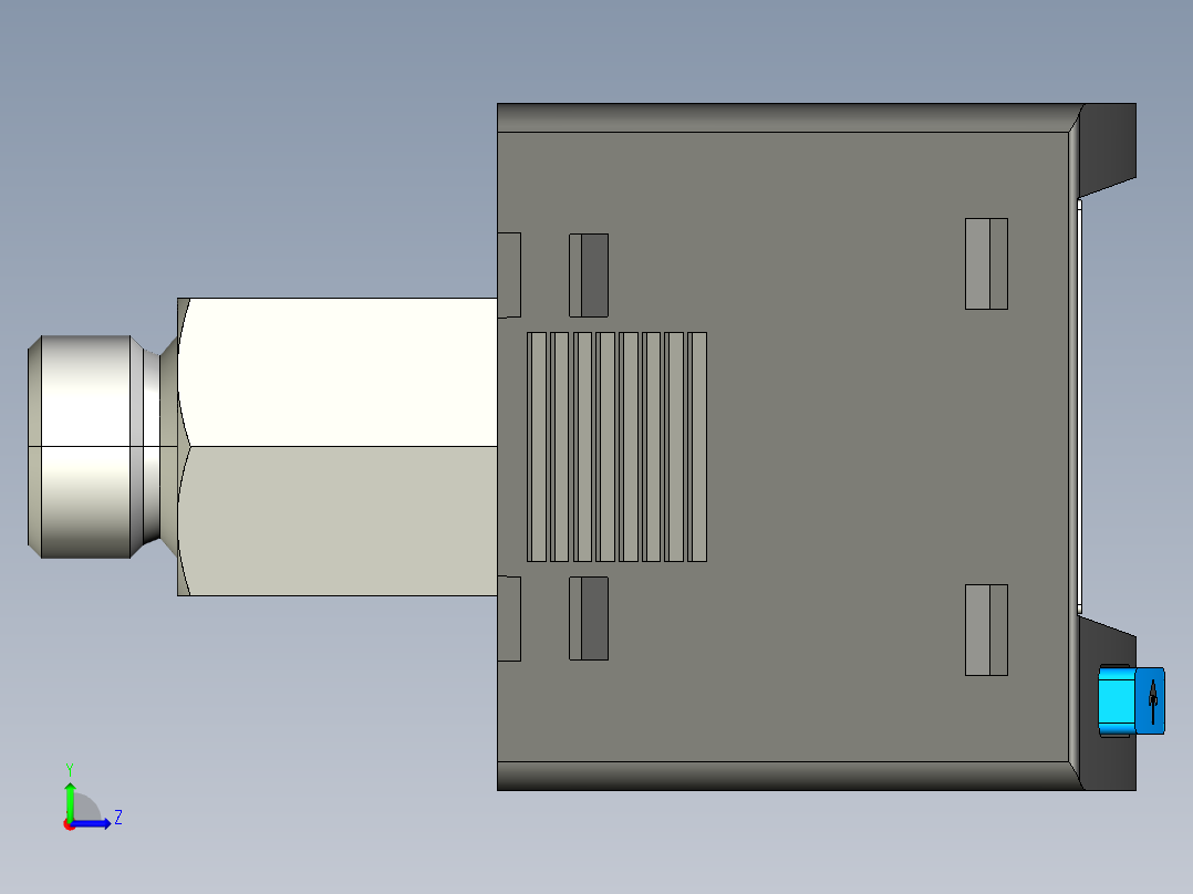 费斯托压力传感器SPAN-B2R-G18M左视图