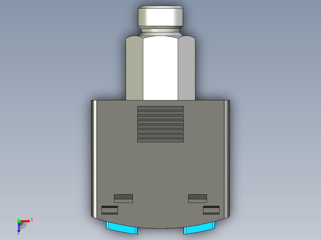 费斯托压力传感器SPAN-B2R-G18M俯视图