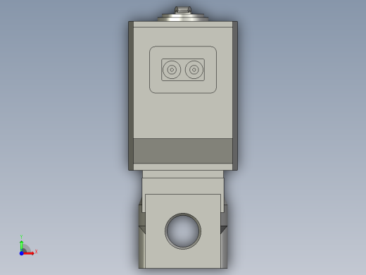 2S03006BI-两位两通电磁阀-G1-8-亚德客前视缩略图