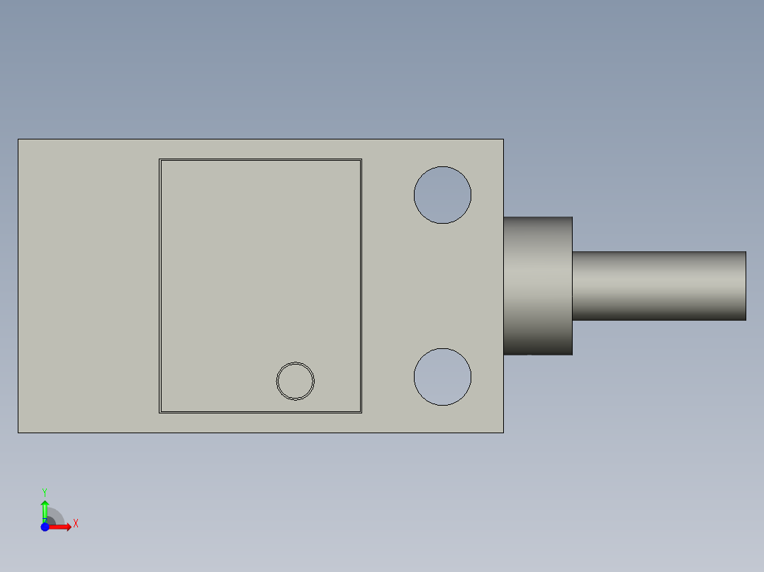 方形接近开关TL-Q5MC1-ZOMRON前视图