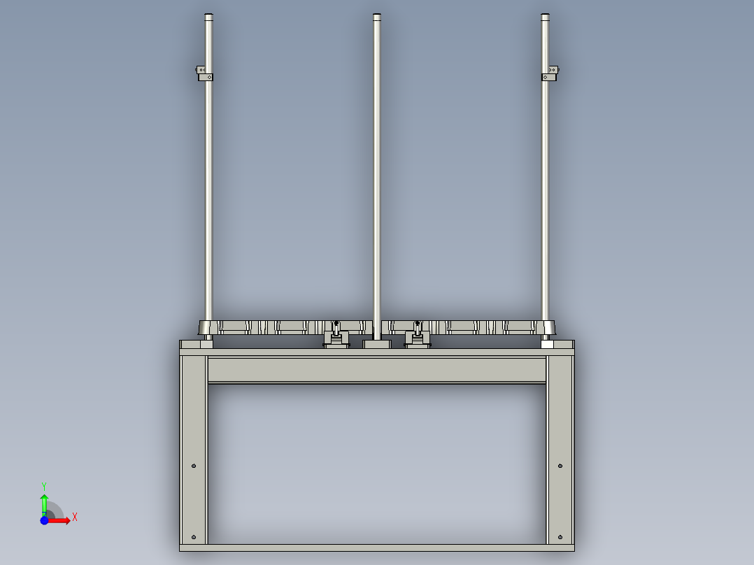JHZB-托盘收料组-A前视图
