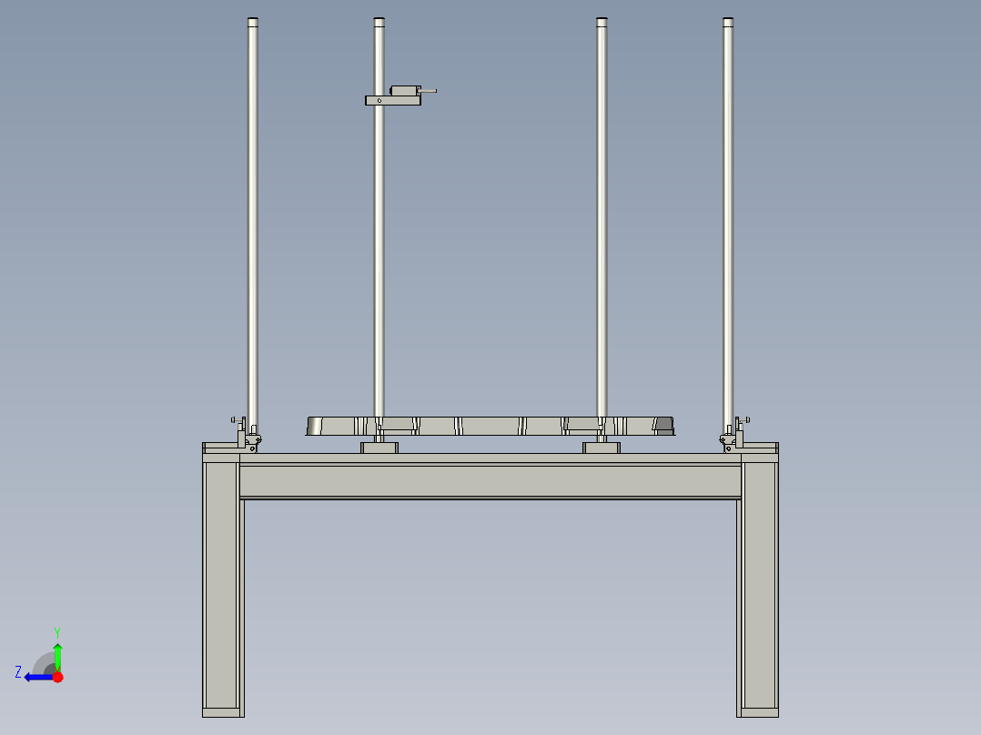 JHZB-托盘收料组-A右视图
