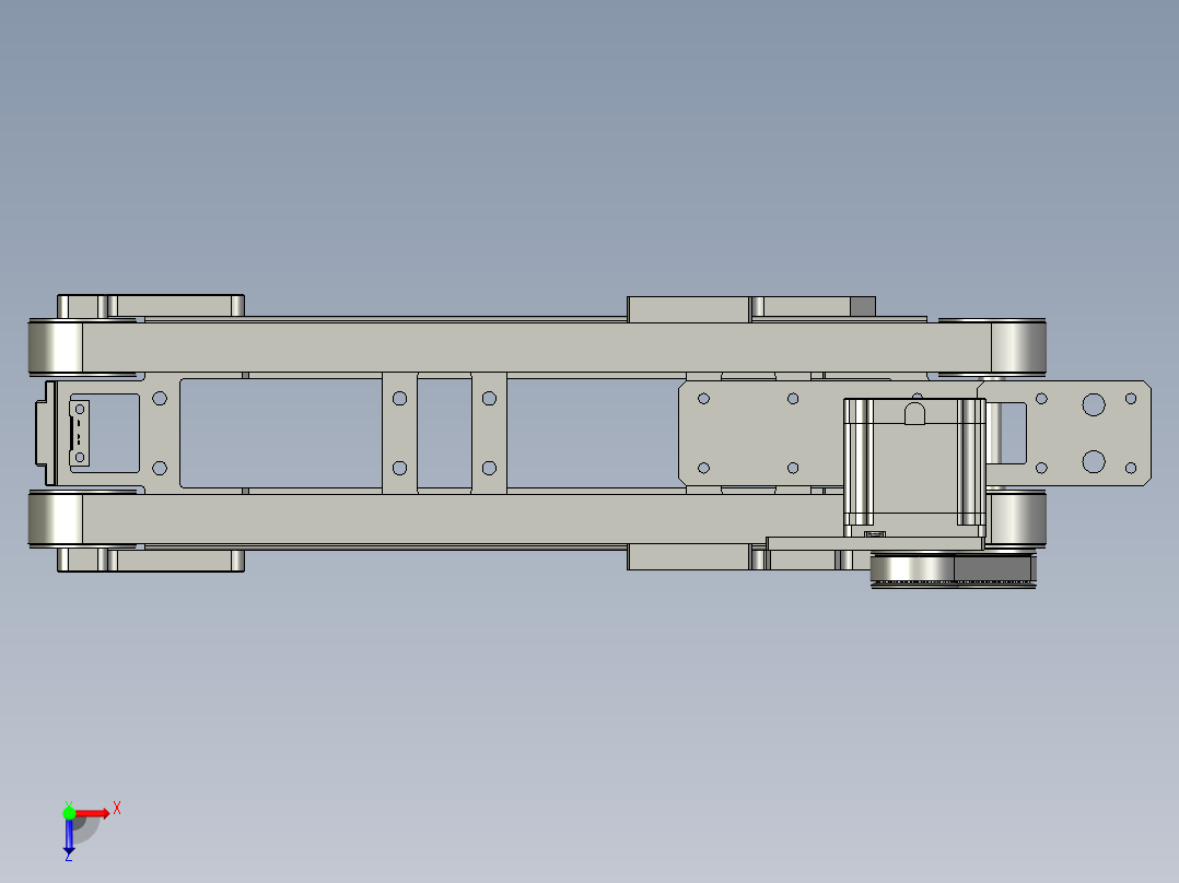 F01AE00021-D81000出盒皮带线1俯视图