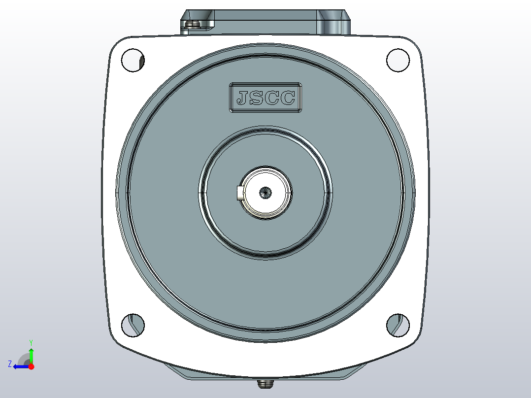 变频减速电机f370v01-L右视图
