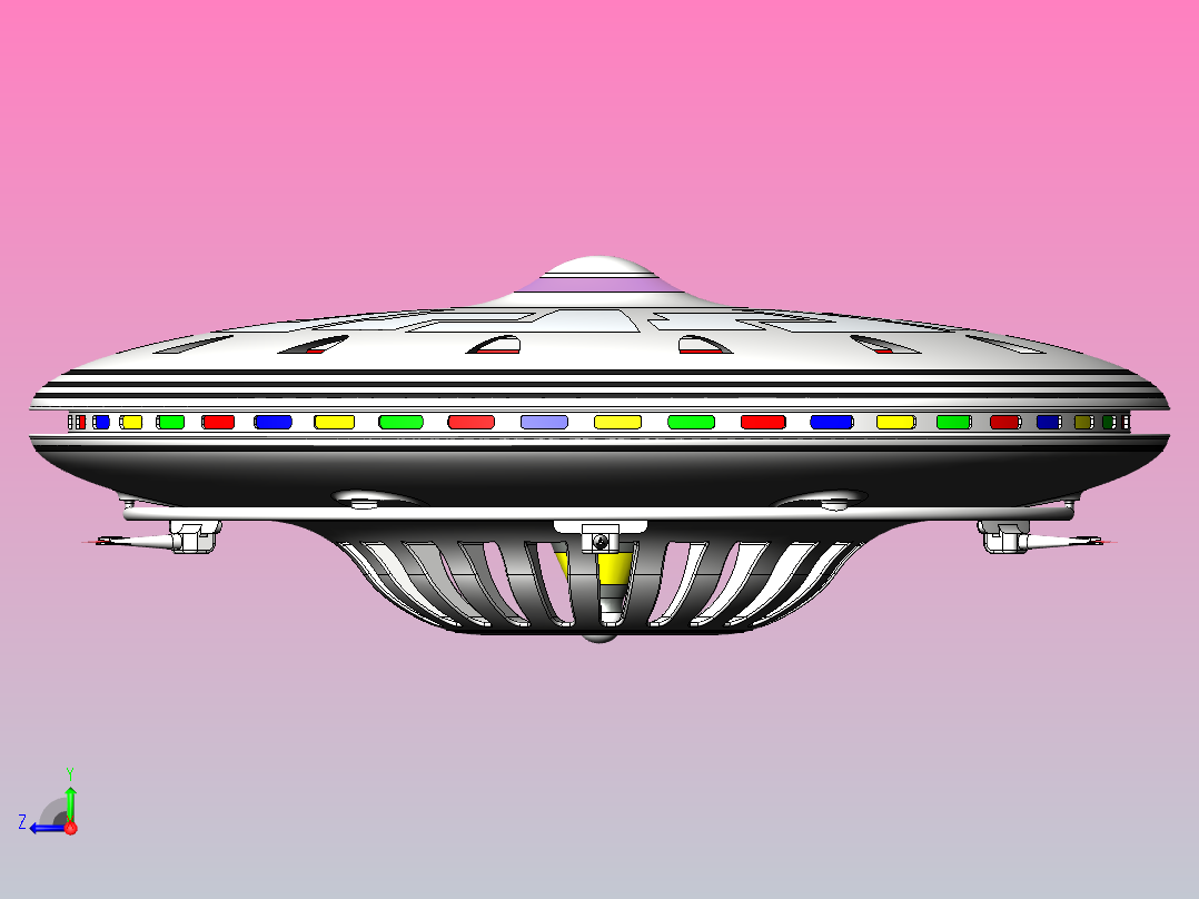 不明飞行物体(1)右视图