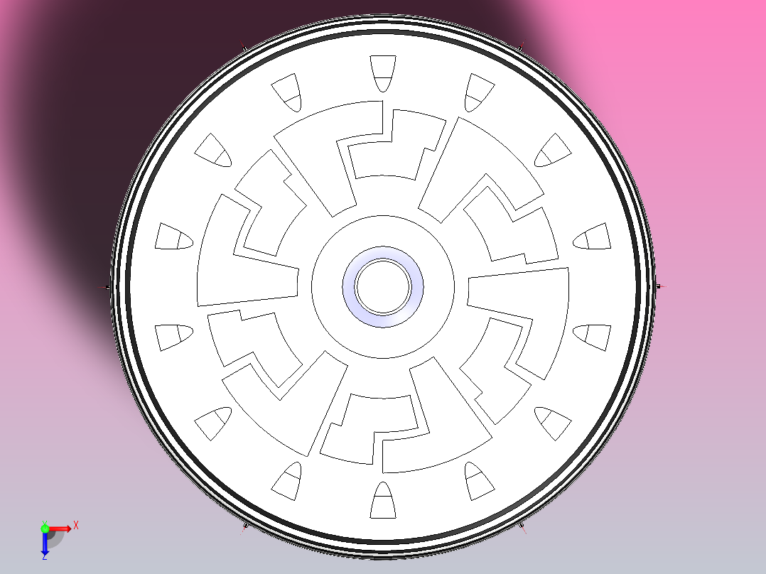 不明飞行物体(1)俯视图