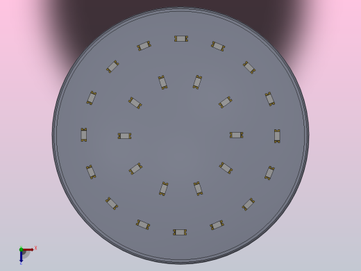 LED灯泡模型俯视缩略图