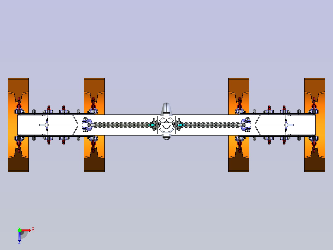 准确的 lifting beam 25T俯视图