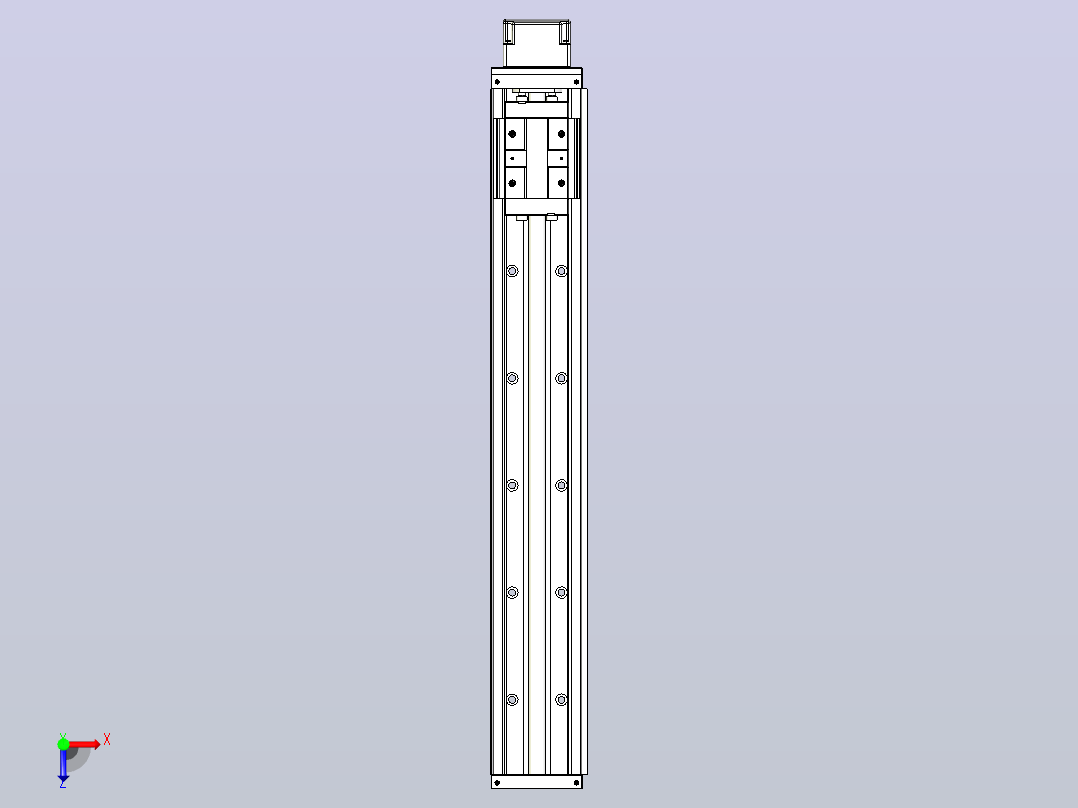钢基模组TPA-KSR-8610C-640A1-MP-H0S0俯视图