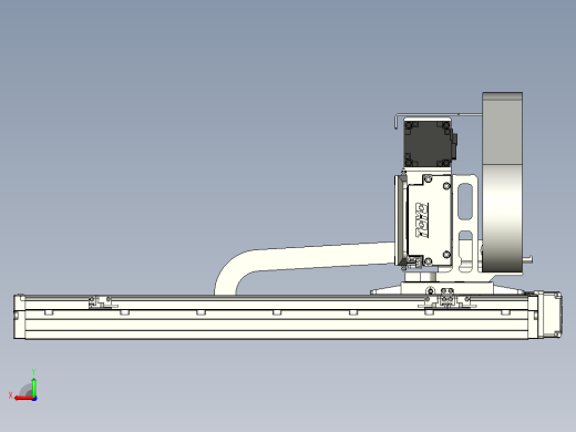 XYGT440-A1-A-450-250-M-C-001负载3-57KG 丝杆模组 XY悬臂组合 XYGT440-A1 替换台湾TOYO东佑达滑台直线模组后视缩略图