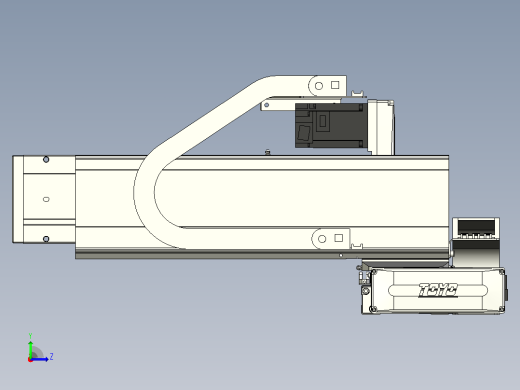 XYGT440-A1-A-450-250-M-C-001负载3-57KG 丝杆模组 XY悬臂组合 XYGT440-A1 替换台湾TOYO东佑达滑台直线模组左视缩略图