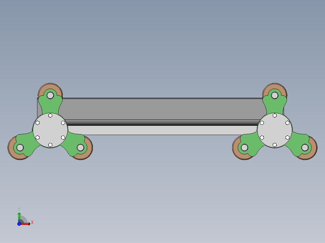 便携式绞盘机牵引越障工艺及装置设计(sw14+cad+说明书)前视图
